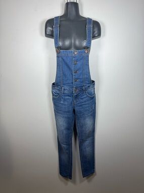 Fire Los Angeles Blue Denim Women's Bib Overalls